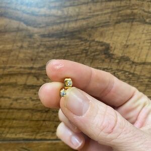 Mejuri tiny crystal studs